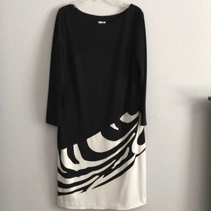 Black & White Cache Dress
